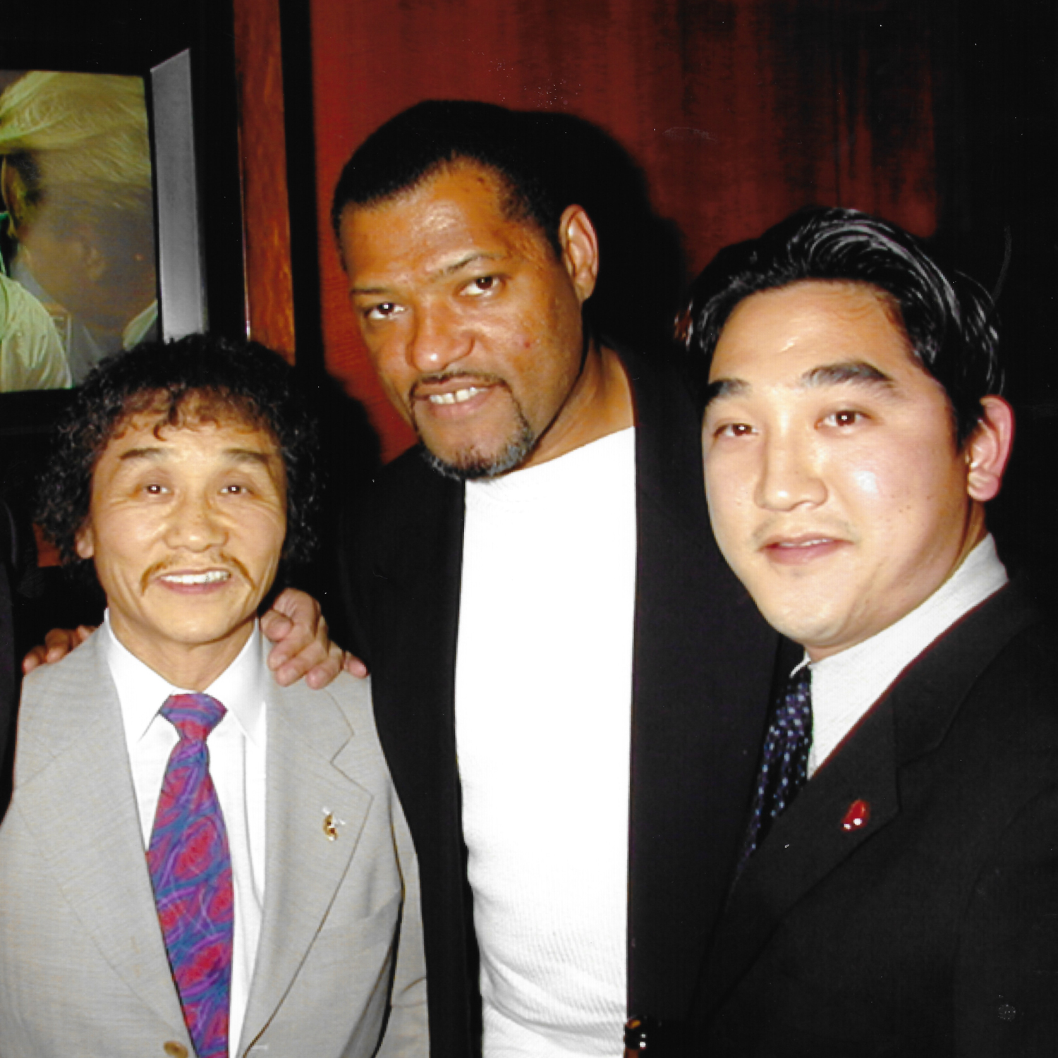 Lawrence Fishburn at Benihana