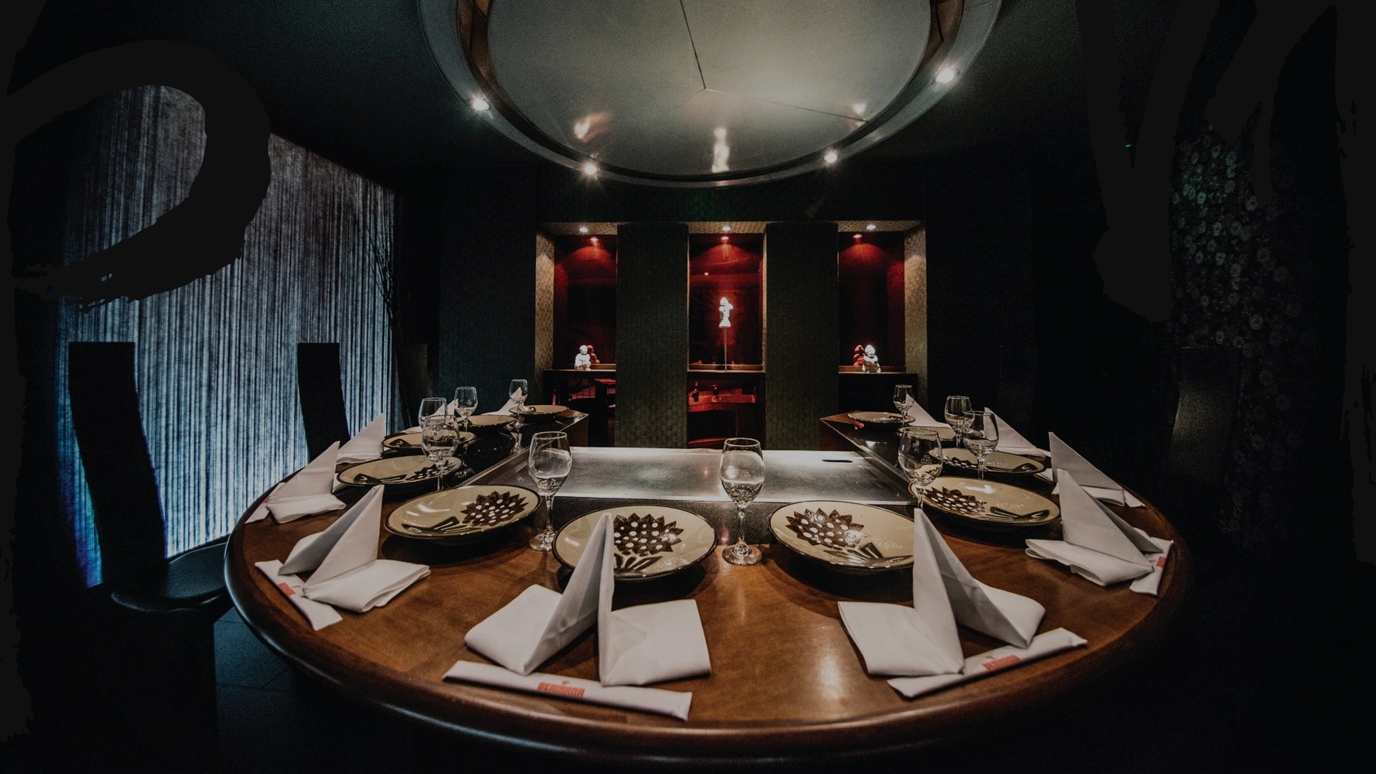 private dining at Benihana restaurant